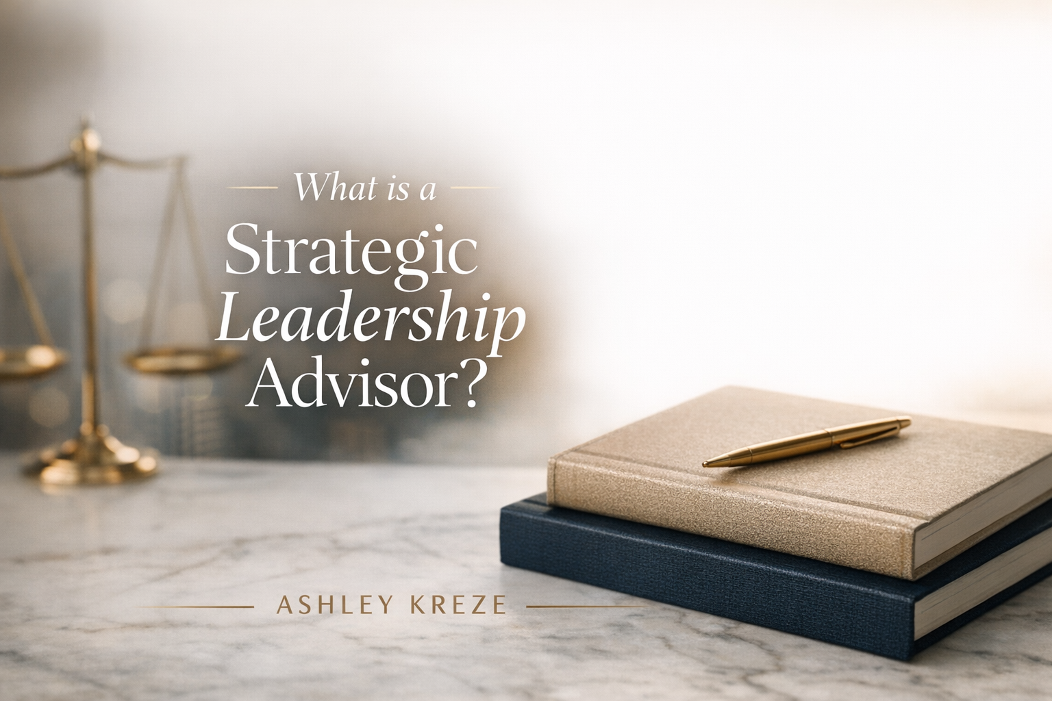 Strategic Leadership Advisory - Ashley Kreze